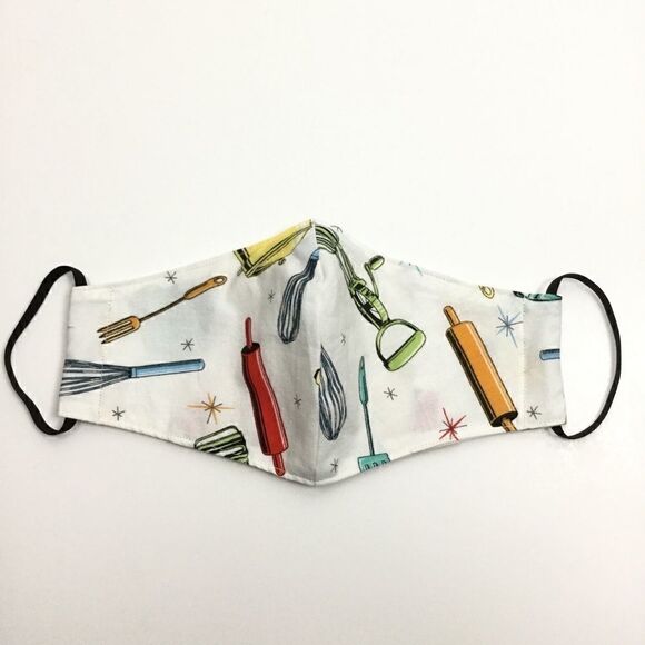 2/$15 -‎ Chef Mask, White Chef Face Mask, Rollers Mixers, Filti Filter - Picture 3 of 13